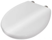 Capac WC AWD Calypso, universal, duroplast, alb, 37,5 x 4,5 x 45 cm