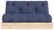 Canapea albastru-închis extensibilă 145 cm Flip – Karup Design