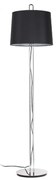 Lampadar / Lampa de podea moderna design elegant MONTREAL crom/negru