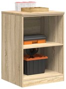 vidaXL Dulap depozitare garaj Stejar Sonoma 60x51x85 cm lemn masiv pin