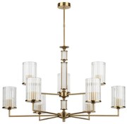 Lustra 9 brate moderna realizata manual Artu Ryfel