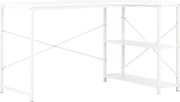 vidaXL Birou de calculator, alb, 120 x 72 x 70 cm