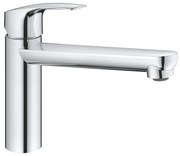 Baterie bucatarie Grohe Eurosmart crom cu pipa medie