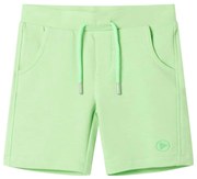 Pantaloni scurți pentru copii, verde fosforescent, 92