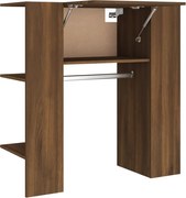 vidaXL Dulap de hol, stejar maro, 97,5x37x99 cm, lemn prelucrat