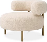 Fotoliu design LUX Thompson, Lyssa Faux shearling