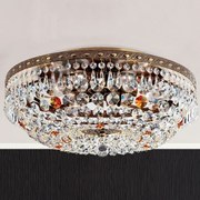 Lustra aplicata cristal Schöler design de lux Sheraton 45cm, antique brass