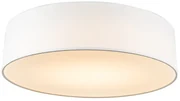 Plafonieră albă 40 cm cu LED inclus - Drum LED