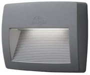 Aplica moderna exterior LED 7.5W CCT IP55 95LORENZA190/GR