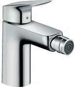 Baterie bideu cu ventil pop-up, Hansgrohe Logis 100, crom, 71200000