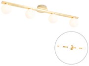 Plafoniera moderna din alama IP44 cu 4 lumini - Cederic