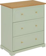 Comodă Mohea Cela cu 3 sertare