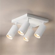 Brilagi - Spot SELE SQUARE 4xGU10/30W/230V, alb