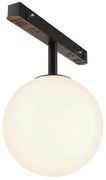 Spot LED, accesoriu pentru sina magnetica Exility, Luna negru 4000K