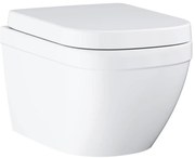 GROHE 39693000 - Vas WC suspendat compact EURO CERAMIC, cu sistem Triple Vortex, 53 l, ceramică/albă