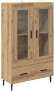 vidaXL Bufet Stejar Artizanal 69,5 x 31 x 115 cm Lemn compozit