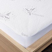 Protecție saltea 4Home Lavender cu bordură, 90 x 200 cm + 30 cm, 90 x 200 cm