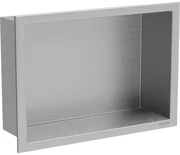 Mexen X-Wall-R raft de încastrare cu flanșă 30 x 20 cm, inox - 1910302010