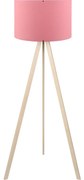 Lampadar AYD 1xE27/40W/230V roz/bej