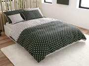 Lenjerie de pat din bumbac COLAM GREY gri Dimensiune lenjerie de pat: 70 x 90 cm | 140 x 200 cm