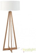 Lampadar realizat din materiale naturale, durabile si ecologice, EVEREST/F alb