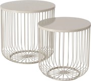 Set doua mese metalice CINDY, 41 - 47 cm