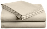 Cearsaf din bumbac LUX bej 140x240 cm