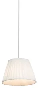 Lampă suspendată retro crem 25 cm - Plisse