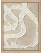 Tablou pictat manual 32,5x42,5 cm Raw organic – Malerifabrikken