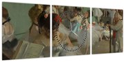 Tablou - Edgar Degas, The Dance Class, reproducere (cu ceas) (90x30 cm)