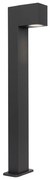 Lampă de exterior industrială cu picior gri închis 65 cm IP44 - Baleno