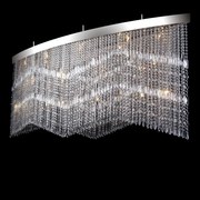 Lustra moderna cristal Bohemia, L-200cm L17 010/25/3, 3-SK, F 2 coat, tube