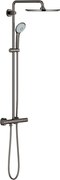 Grohe Euphoria set de duș perete cu termostat cu duș de ploaie Hard Graphite 26075A00