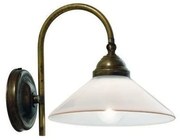 Aplica din alama cu sticla Murano Country