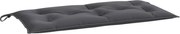 vidaXL Pernă de bancă de grădină antracit 100x50x7 cm textil oxford