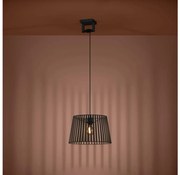 Lustră pe cablu Eglo 390002 BOGOTA 1xE27/40W/230V negru