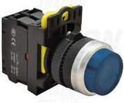Buton simplu cu revenire cu led albastru NYG3-HLB Tracon