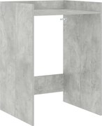 vidaXL Dulap pentru mașina de spălat Beton 67,5 x 62 x 97 cm