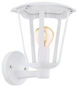 Eglo 98115 - Aplică perete exterior MONREALE 1xE27/60W/230V IP44 alb