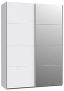 Dulap cu oglindă KARO 150x210 cm, alb