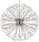 Candelabru LUX design modern DUNKIRK nichel lucios, cu 10 surse de lumina