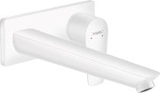 Baterie lavoar Hansgrohe Talis E cu pipa 225 mm, alb mat - 71734700