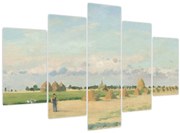 Tablou - Camille Pissarro, Landscape, Ile de France, reproducere (150x105 cm)