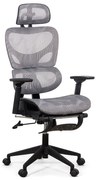 Scaun Ergonomic Multifunctional Cu Suport Lombar SYYT 9508 gri