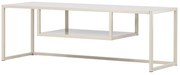Masuta TV din metal RIVERSIDE 120x40cm, bej