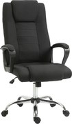 Vinsetto Scaun de Birou Ergonomic, Basculant și Captusit cu Înălțime Reglabilă, 62x76x110-119 cm, Negru | Aosom Romania