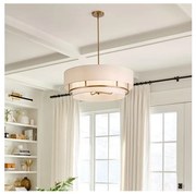 Lustră pe tijă Hinkley HK-GRAHAM-L-LCB GRAHAM 4xE14/40W/230V