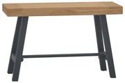 vidaXL Bancă, 80 cm, lemn masiv de tec