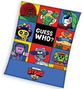 Pătură pentru copii Brawl Stars Guess Who , 110 x140 cm