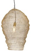 Lampă suspendată orientală aurie 70 cm - Nidum